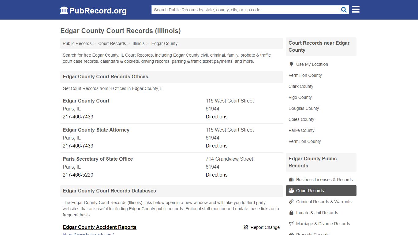 Free Edgar County Court Records (Illinois Court Records)